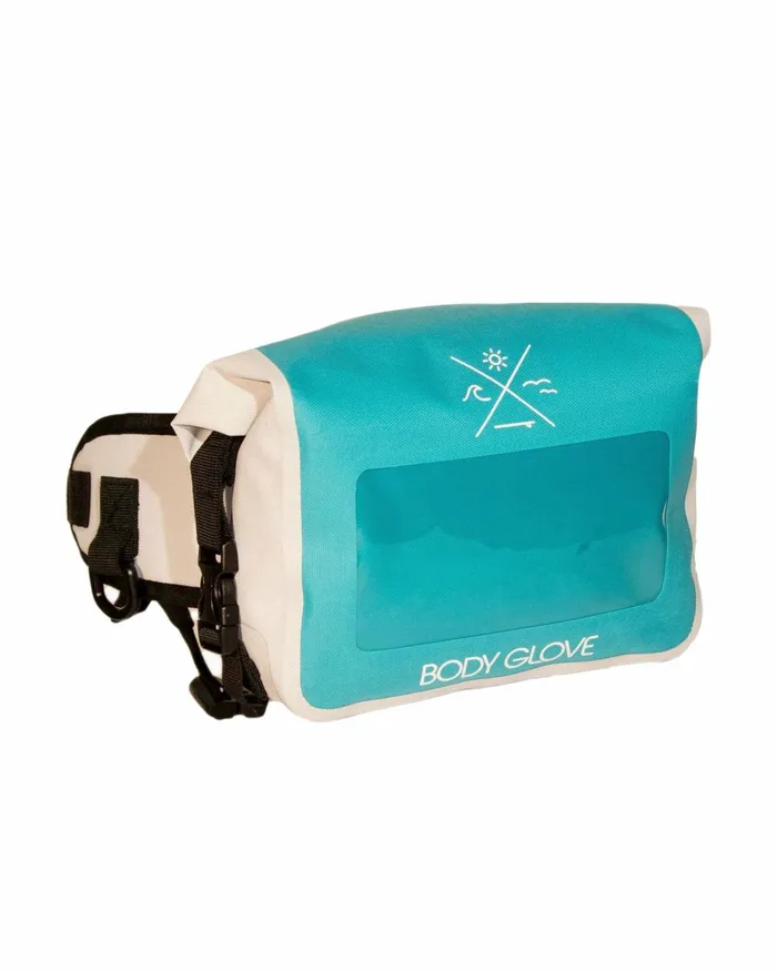 Body Glove Pumps Costa Waterproof Cell Phone Hip Pack 8211 Teal 8211 Boards