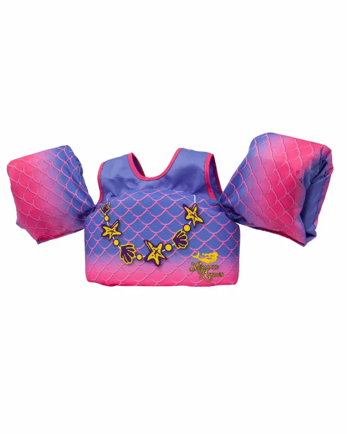 Body Glove Pumps Paddle Pals Child039s Swim Vest 8211 Mermaid 8211 Boards