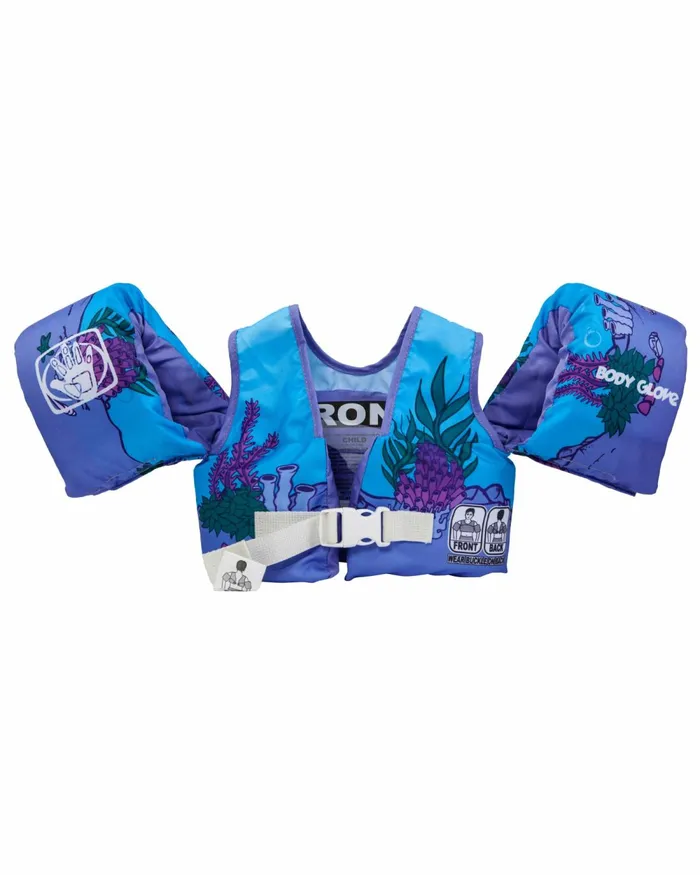 Body Glove Pumps Paddle Pals Child039s Swim Vest 8211 Under Water 8211 Boards