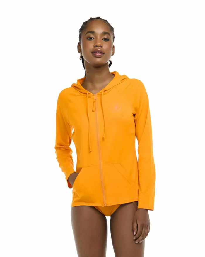 Body Glove Rash Guards Sun Protection Smoothies Barbara Hoodie Rashguard 8211 Apricot 8211 Women Body Glove Rash Guards Sun Protection Smoothies Barbara Hoodie Rashguard 8211 Apricot 8211 Women