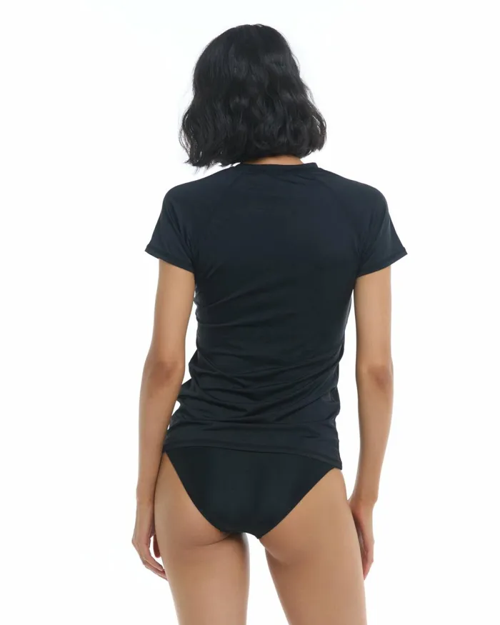 Body Glove Rash Guards Sun Protection Smoothies In Motion Rash Guard 8211 Black 8211 Women