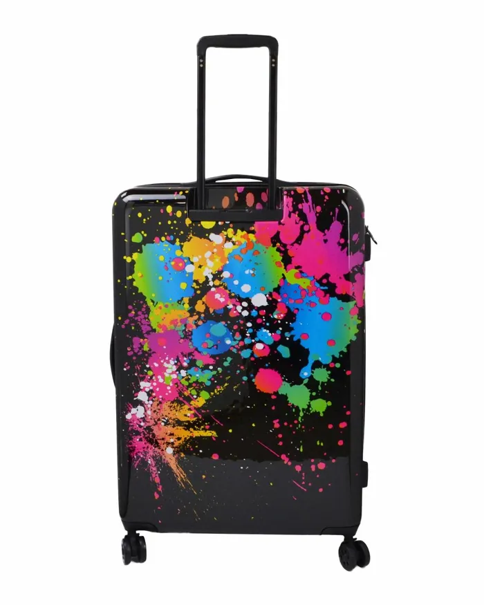 Body Glove Travel Luggage Bursts 3Piece Hardside Spinner Luggage Set 8211 Multi 8211 Accessories