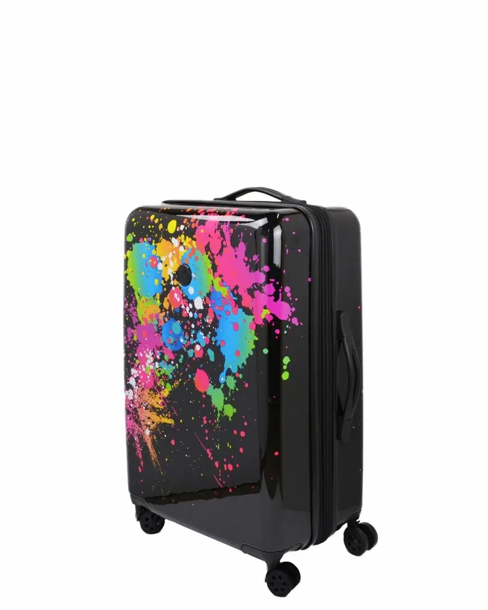 Body Glove Travel Luggage Bursts 3Piece Hardside Spinner Luggage Set 8211 Multi 8211 Accessories