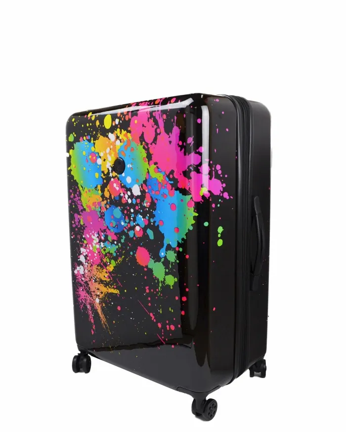 Body Glove Travel Luggage Bursts 3Piece Hardside Spinner Luggage Set 8211 Multi 8211 Accessories