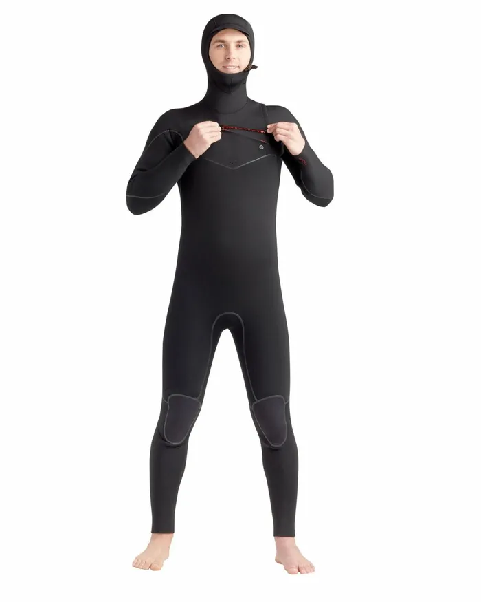 Body Glove Wetsuits Red Cell 543mm ChestZip Hooded Fullsuit 8211 Black 8211 Accessories