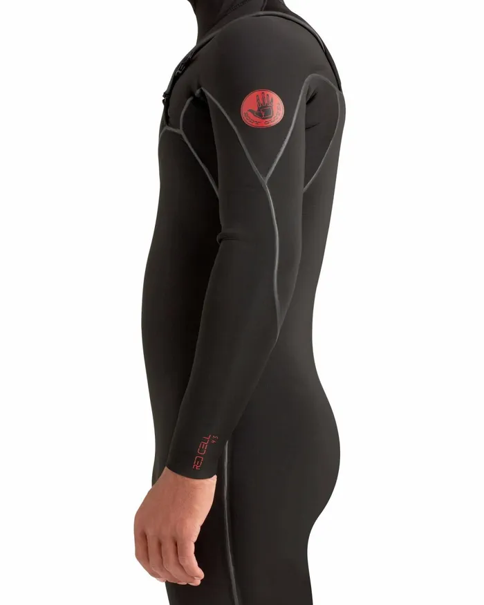 Body Glove Wetsuits Red Cell 543mm ChestZip Hooded Fullsuit 8211 Black 8211 Accessories