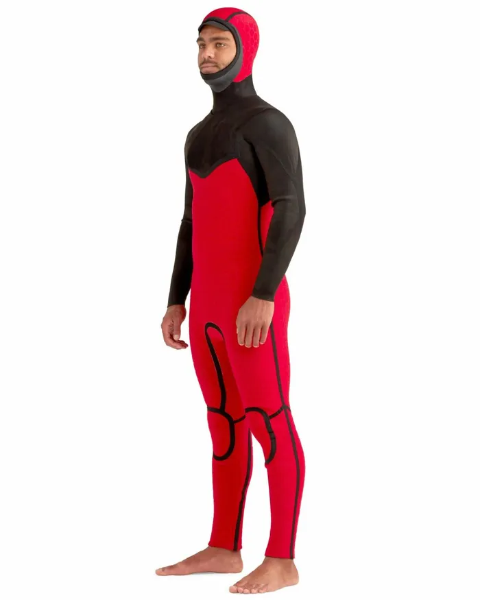 Body Glove Wetsuits Red Cell 543mm ChestZip Hooded Fullsuit 8211 Black 8211 Accessories
