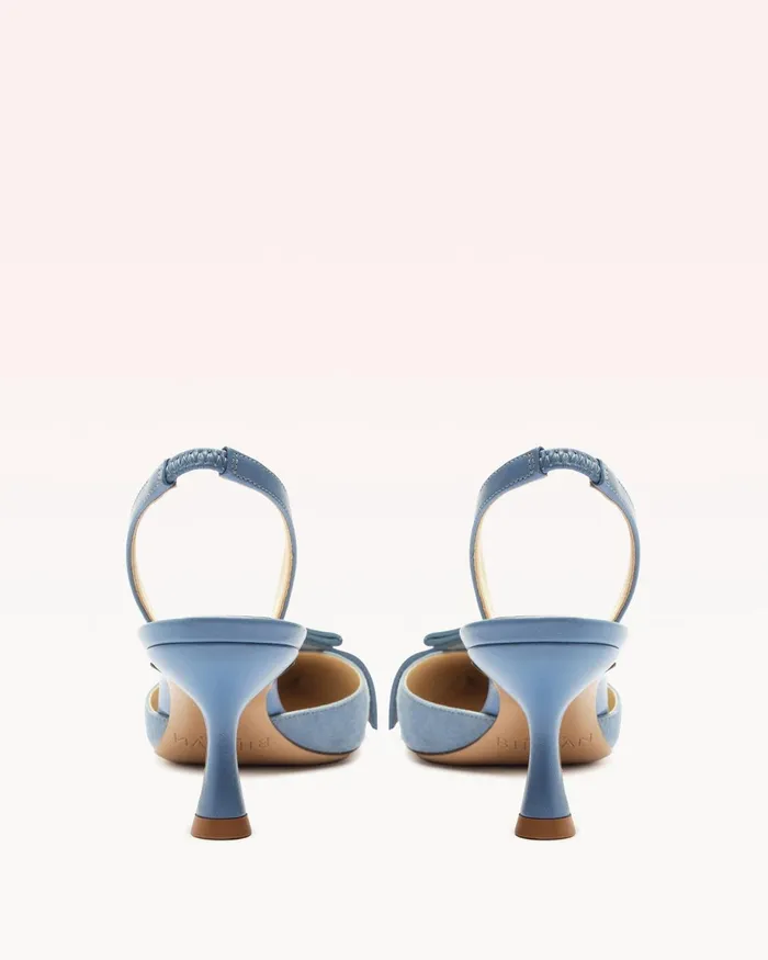 Bonny 60 Suede Azzuro Azzuro Women Alexandre Birman Pumps