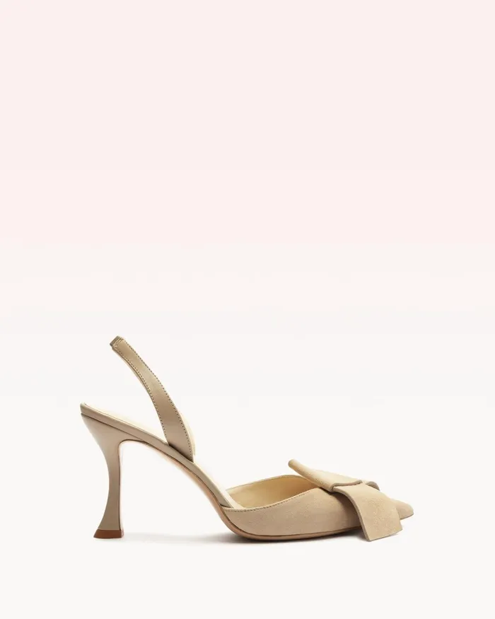 Bonny 85 Suede Semolina Semolina Women Alexandre Birman Pumps