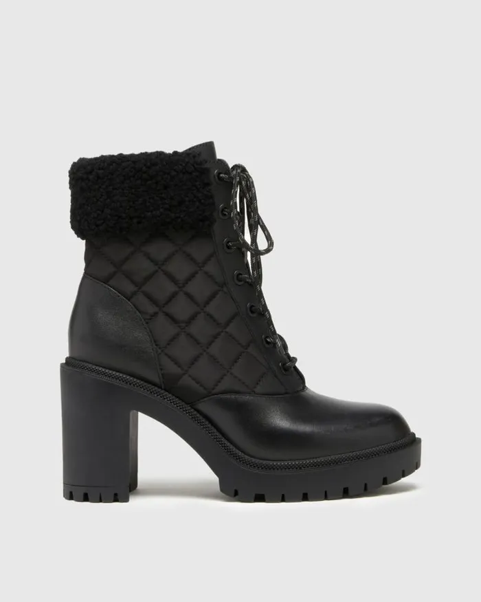 Boots Women PAIGE Bryce Boot 8211 Black Leather