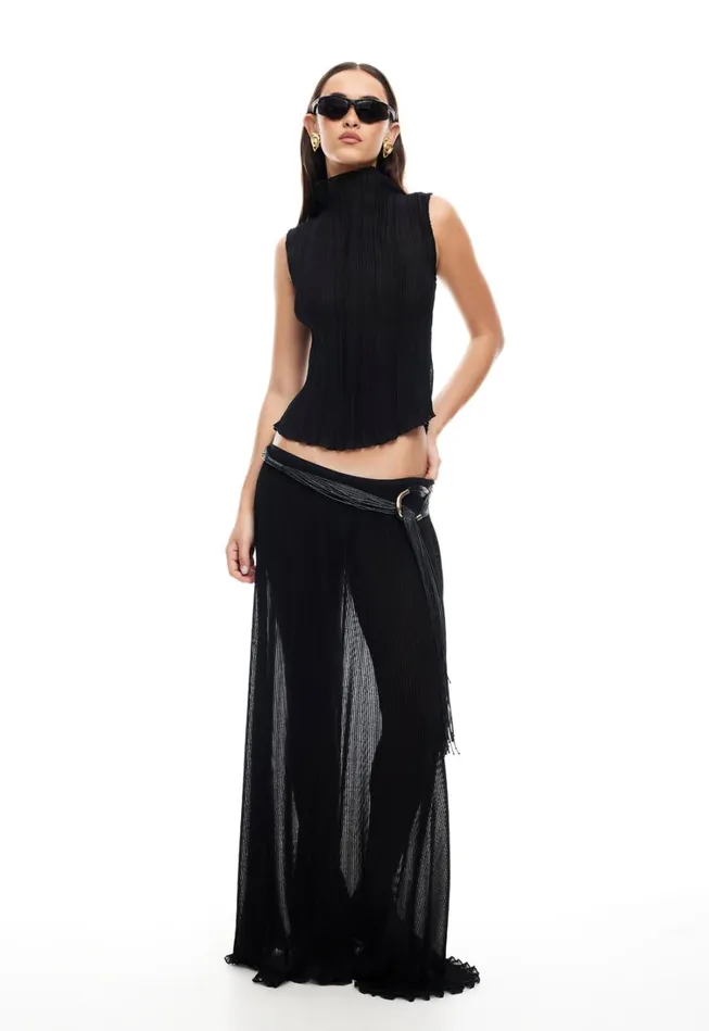 Bottoms Women Lioness Fashion FORD MAXI Onyx Bottoms Women Lioness Fashion FORD MAXI Onyx