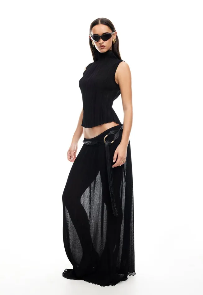 Bottoms Women Lioness Fashion FORD MAXI Onyx Bottoms Women Lioness Fashion FORD MAXI Onyx