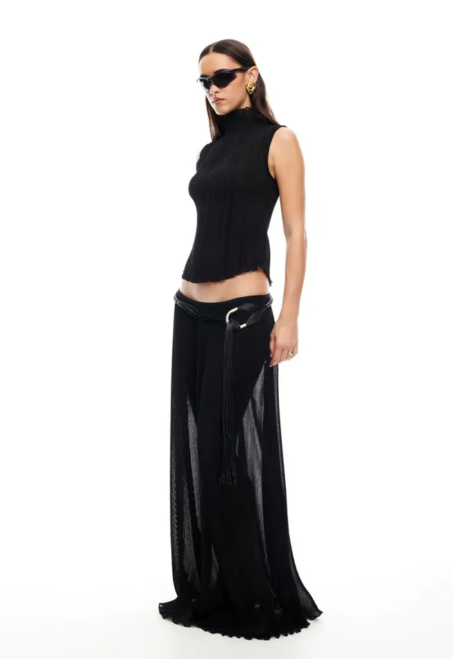 Bottoms Women Lioness Fashion FORD MAXI Onyx Bottoms Women Lioness Fashion FORD MAXI Onyx