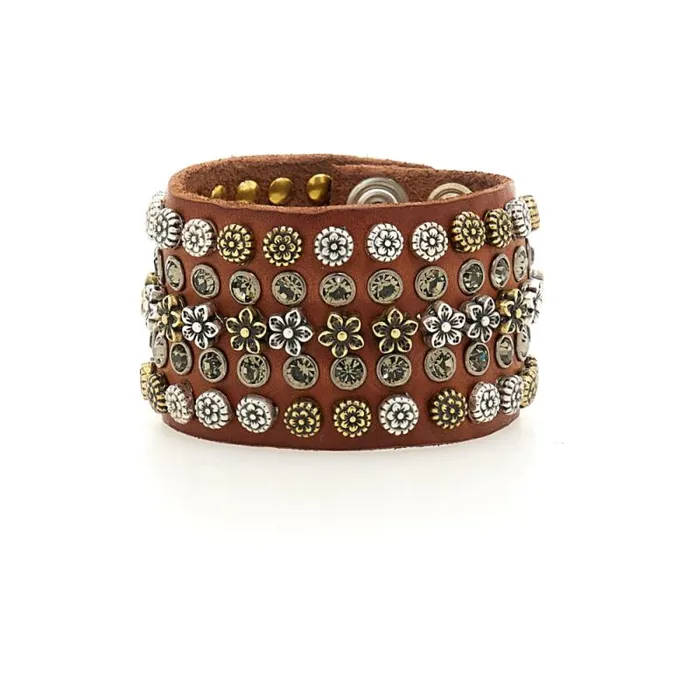 Bracelets Women Campomaggi Bella Di Notte Cognac