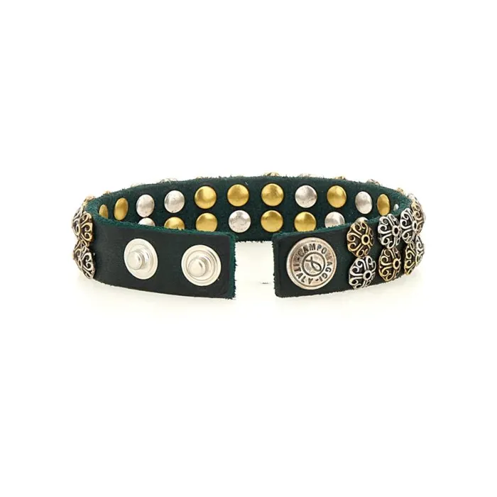 Bracelets Women Campomaggi Classic Green