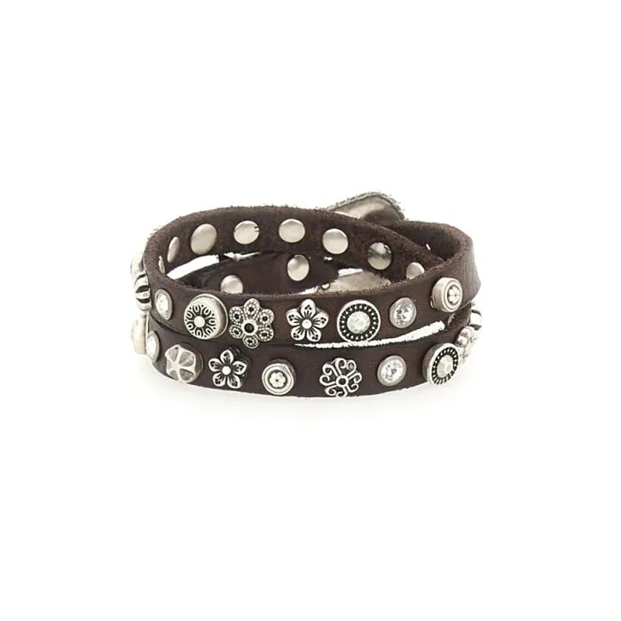 Bracelets Women Campomaggi Diamante Brown