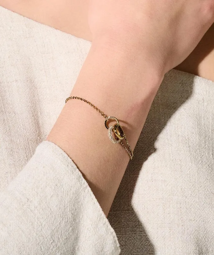 Bracelets Women Olivia Burton Entwine Gold Bracelet