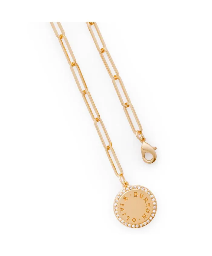 Bracelets Women Olivia Burton Gold Disc Womens Bracelet