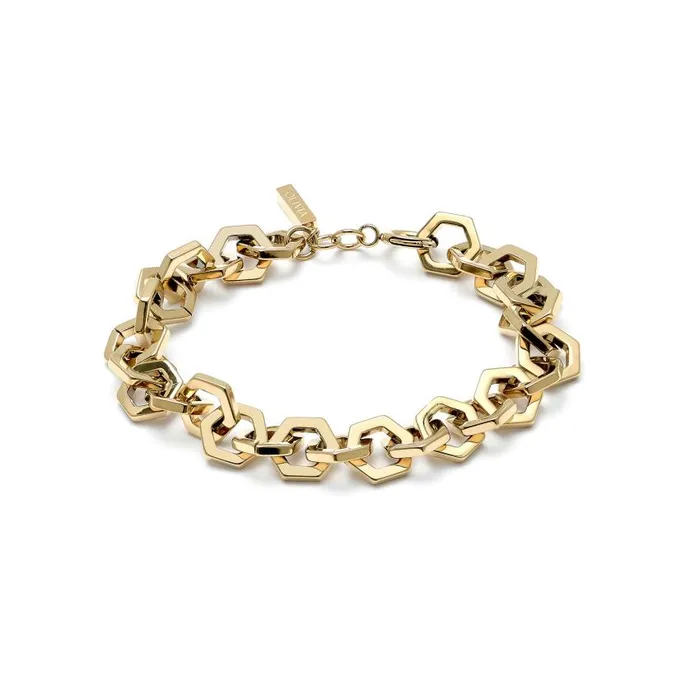 Bracelets Women Olivia Burton Honeycomb Gold Link Bracelet