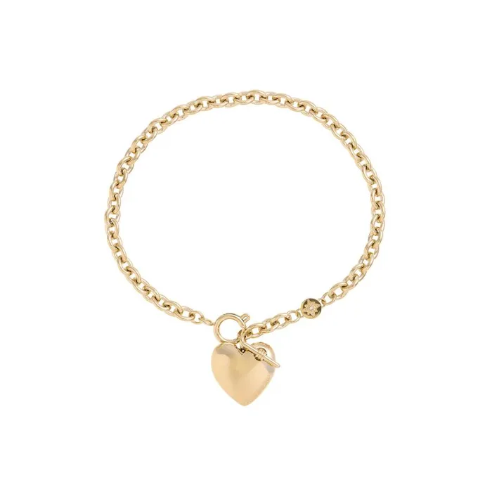 Bracelets Women Olivia Burton Knot Heart Gold Bracelet