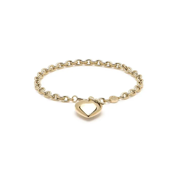 Bracelets Women Olivia Burton Knot Heart Gold Bracelet