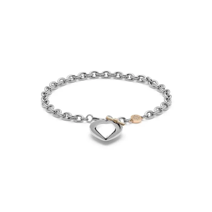 Bracelets Women Olivia Burton Knot Heart Silver Bracelet