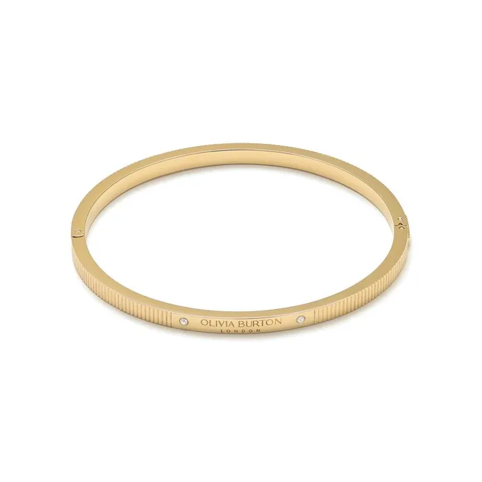 Bracelets Women Olivia Burton Linear Gold Bangle