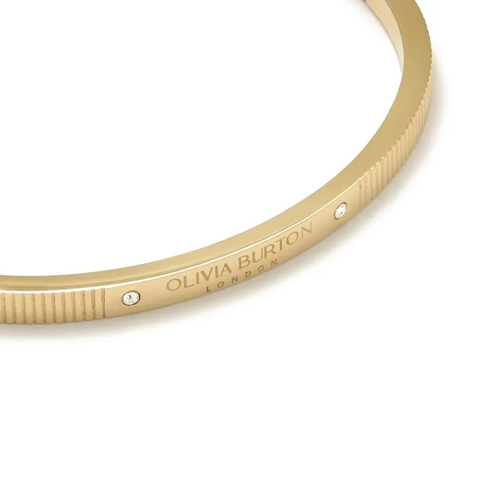 Bracelets Women Olivia Burton Linear Gold Bangle