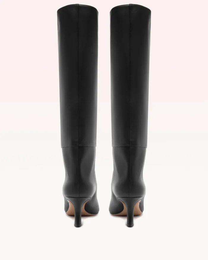 Brena Tall Boot 8211 Luxury Leather Boots 8211 Black KneeHigh Boots Alexandre Birman Black Women Alexandre Birman Boots