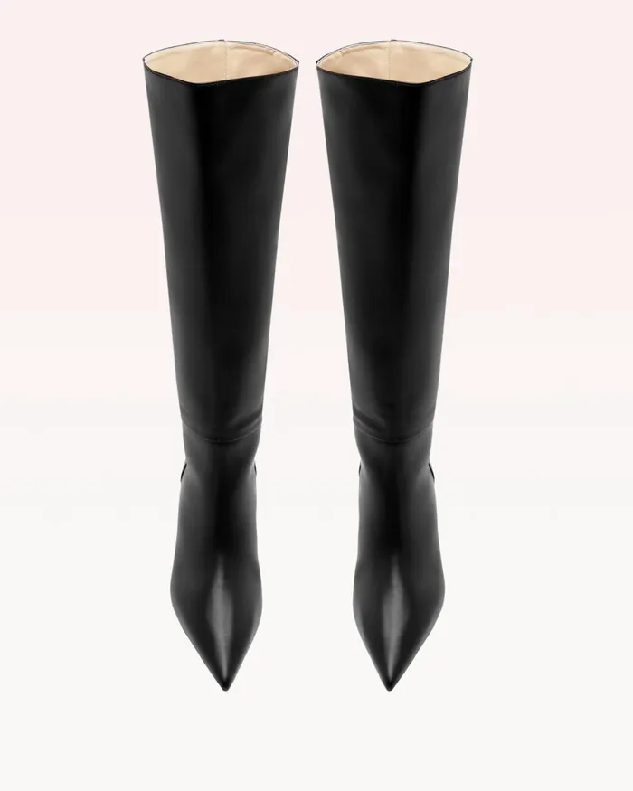 Brena Tall Boot 8211 Luxury Leather Boots 8211 Black KneeHigh Boots Alexandre Birman Black Women Alexandre Birman Boots