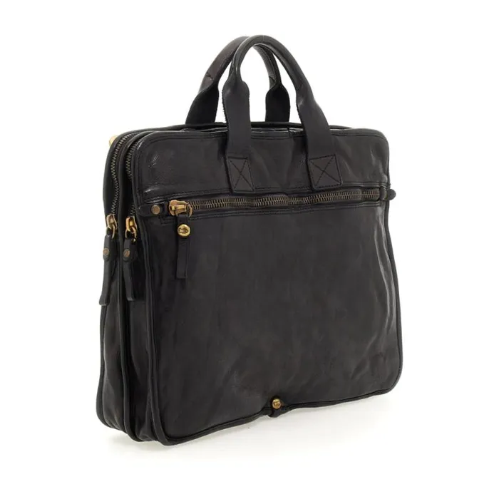 Business Bags WomenMen Campomaggi Santarcangelo Black Business Bags WomenMen Campomaggi Santarcangelo Black