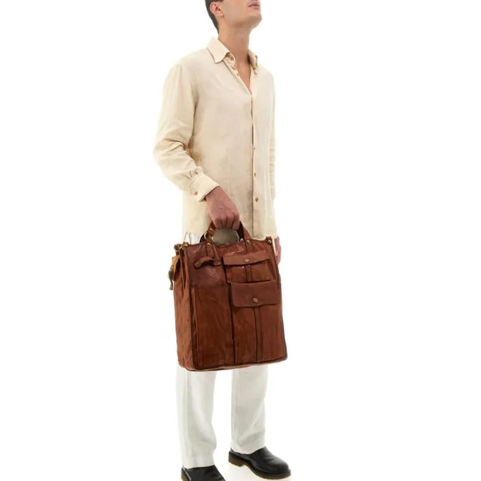 Business Bags WomenMen Campomaggi Tokio Cognac Business Bags WomenMen Campomaggi Tokio Cognac