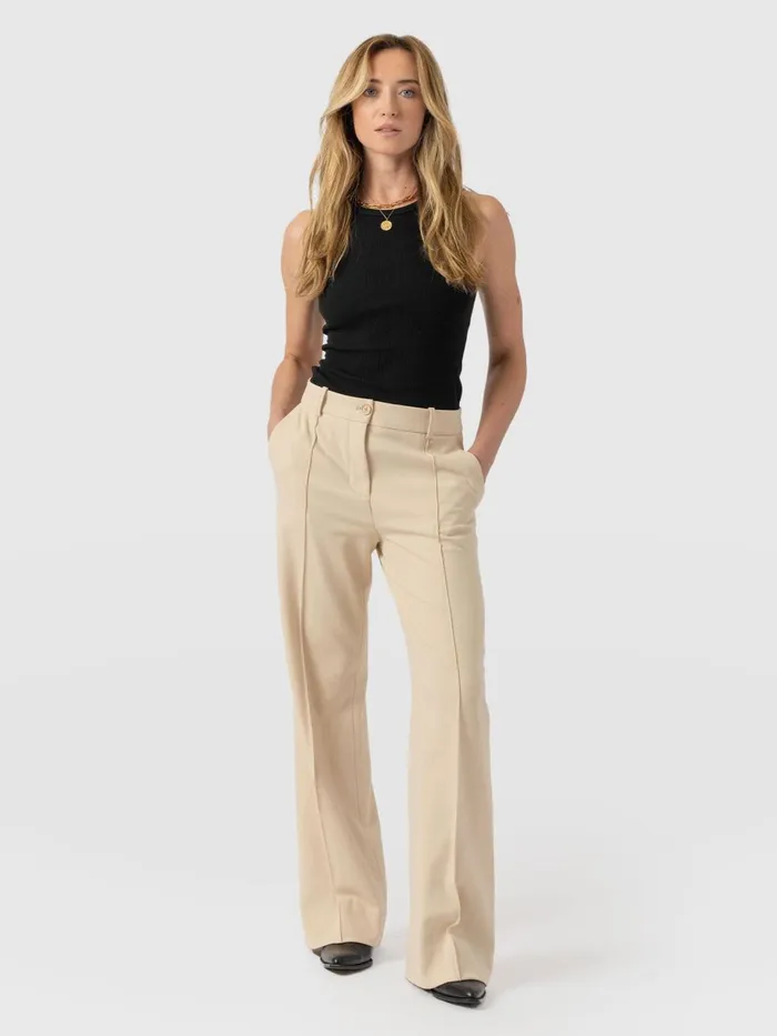 Cambridge Tailored Wide Leg Pant 8211 Beige Beige Women Saint And Sofia Pants Cambridge Tailored Wide Leg Pant 8211 Beige Beige Women Saint And Sofia Pants