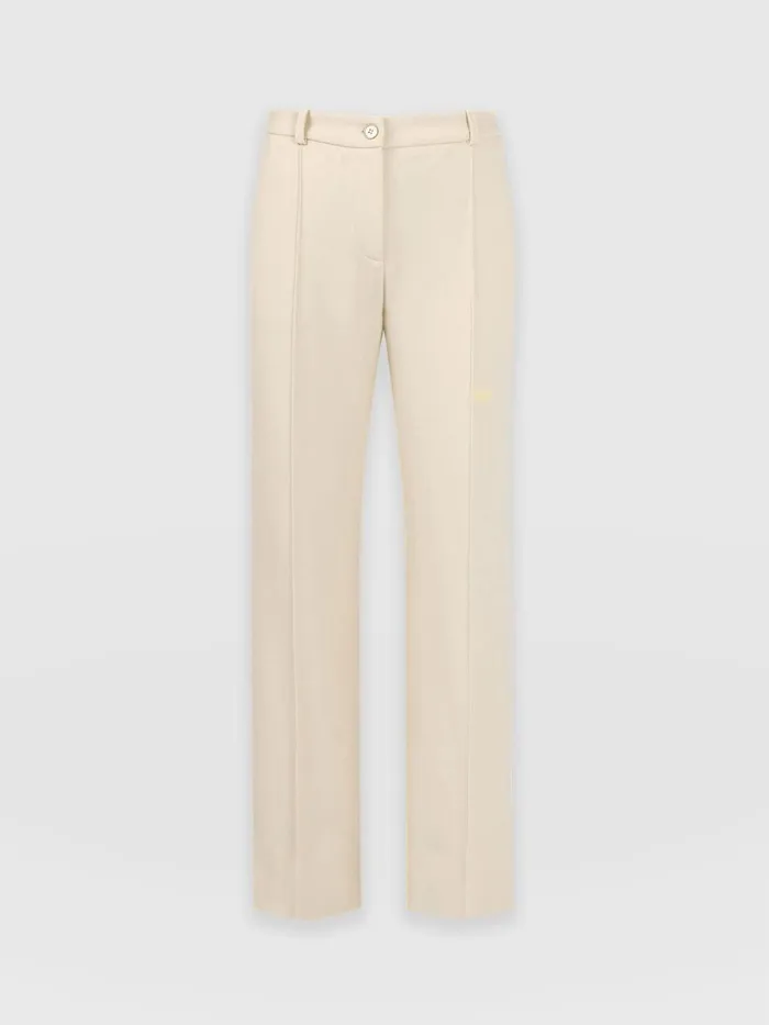 Cambridge Tailored Wide Leg Pant 8211 Beige Beige Women Saint And Sofia Pants