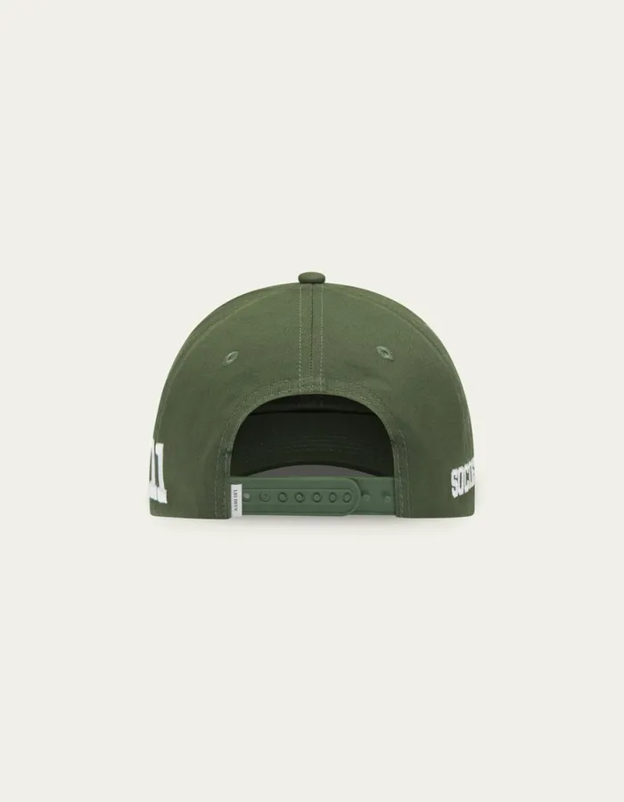 CapsHats Men Les Deux Les Deux 11 Baseball Cap 8211 Chive GreenWhite