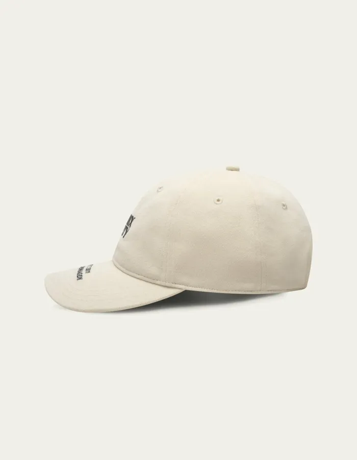 CapsHats Men Les Deux Society Dad Cap 8211 IvoryDark Navy