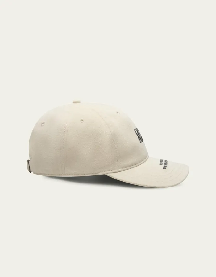 CapsHats Men Les Deux Society Dad Cap 8211 IvoryDark Navy