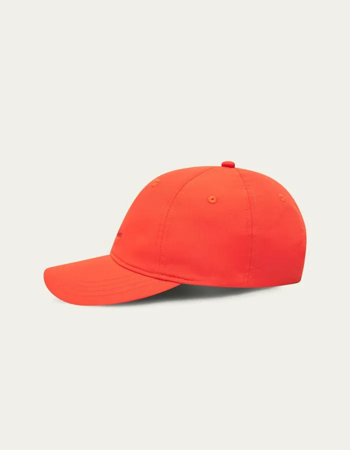 CapsHats Men Les Deux Tech Dad Cap 8211 Tangerine Tango