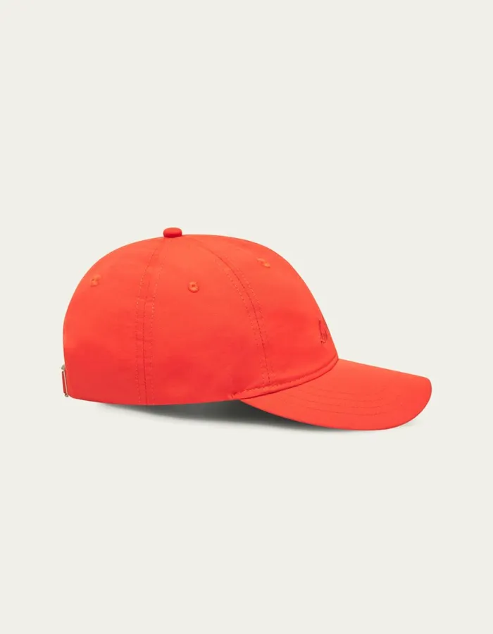 CapsHats Men Les Deux Tech Dad Cap 8211 Tangerine Tango