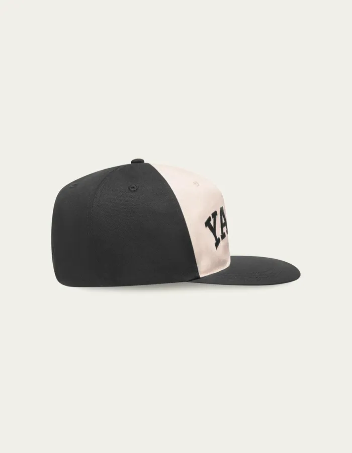 CapsHats Men Les Deux Yale Two Colored Snapback Cap 8211 BlackIvory