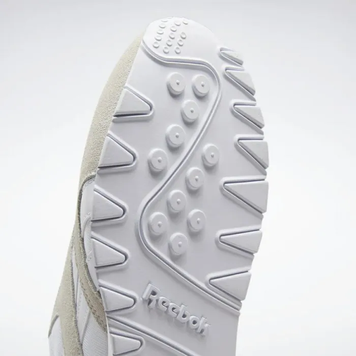 Casual Shoes Mens Reebok Classic Nylon Shoes White White Light Grey
