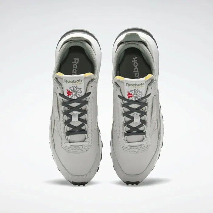 Casual Shoes MensWomens Reebok Classic Leather Legacy Shoes Pure Grey 2 True Grey 7 Harmony Green