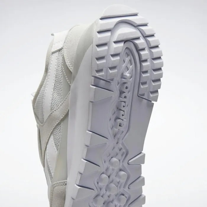 Casual Shoes MensWomens Reebok Classic Leather Legacy Shoes White True Grey 1 Skull Grey