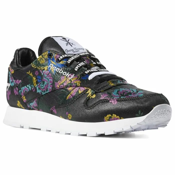 Casual Shoes MensWomens Reebok Classic Leather X Opening Ceremony Shoes Black White Casual Shoes MensWomens Reebok Classic Leather X Opening Ceremony Shoes Black White