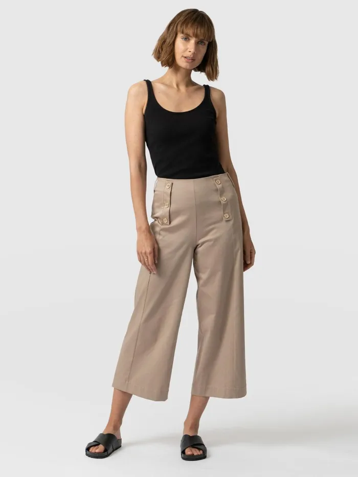 Chelsea Culotte 8211 Beige Beige Women Saint And Sofia Shorts