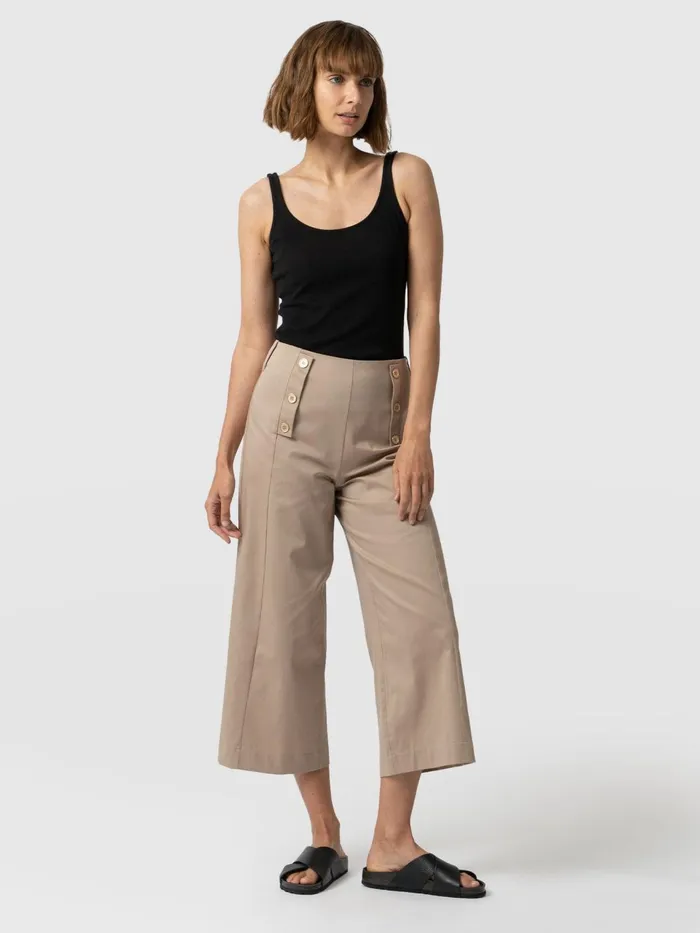 Chelsea Culotte 8211 Beige Beige Women Saint And Sofia Shorts