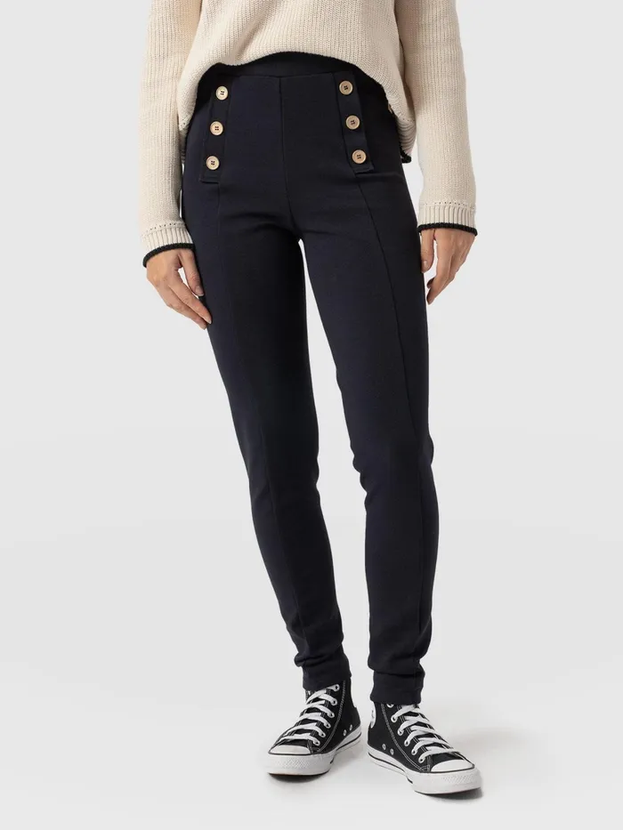 Chelsea Legging 8211 Navy Navy Women Saint And Sofia Pants