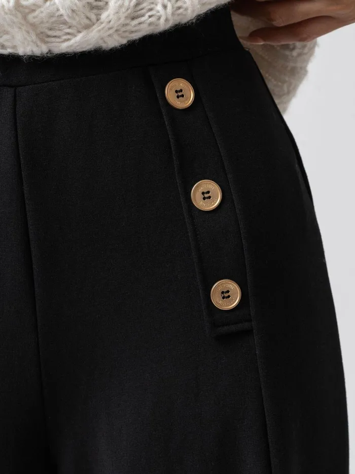 Chelsea Pant 8211 Black Jersey Black Jersey Women Saint And Sofia Pants