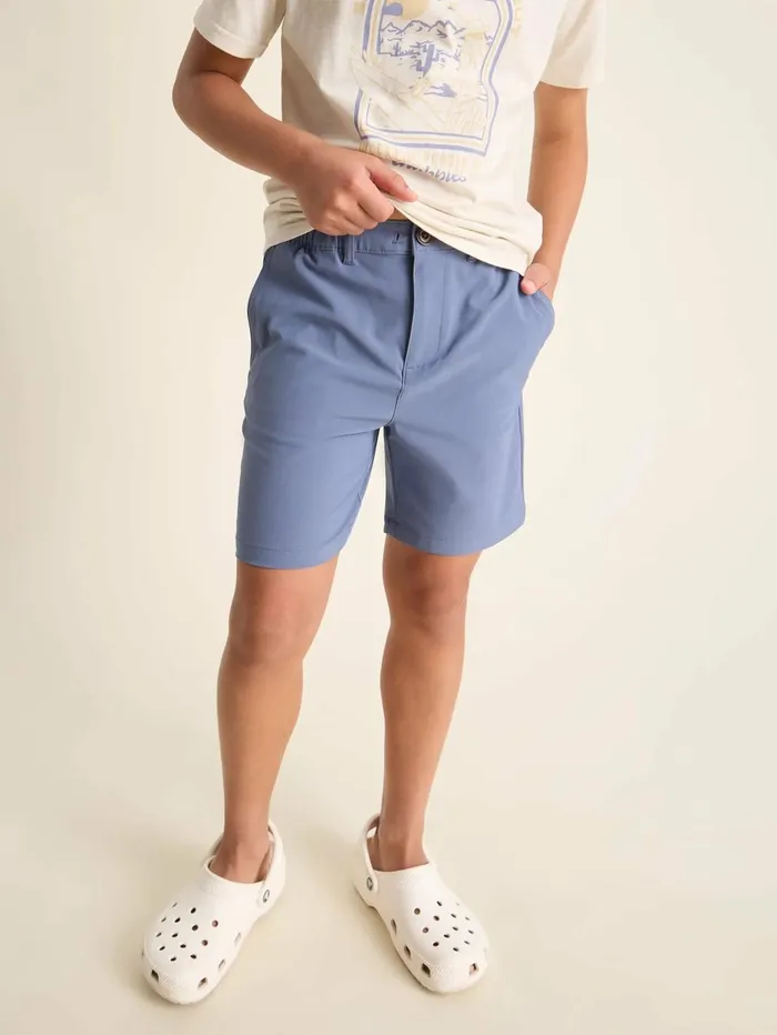 Chubbies Casual Shorts Kids The Ice Caps Dusty Blue