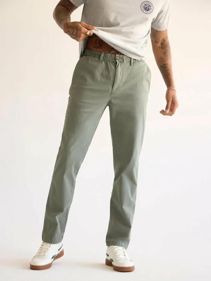 Chubbies Pants Men The Mount Olives Forest Green